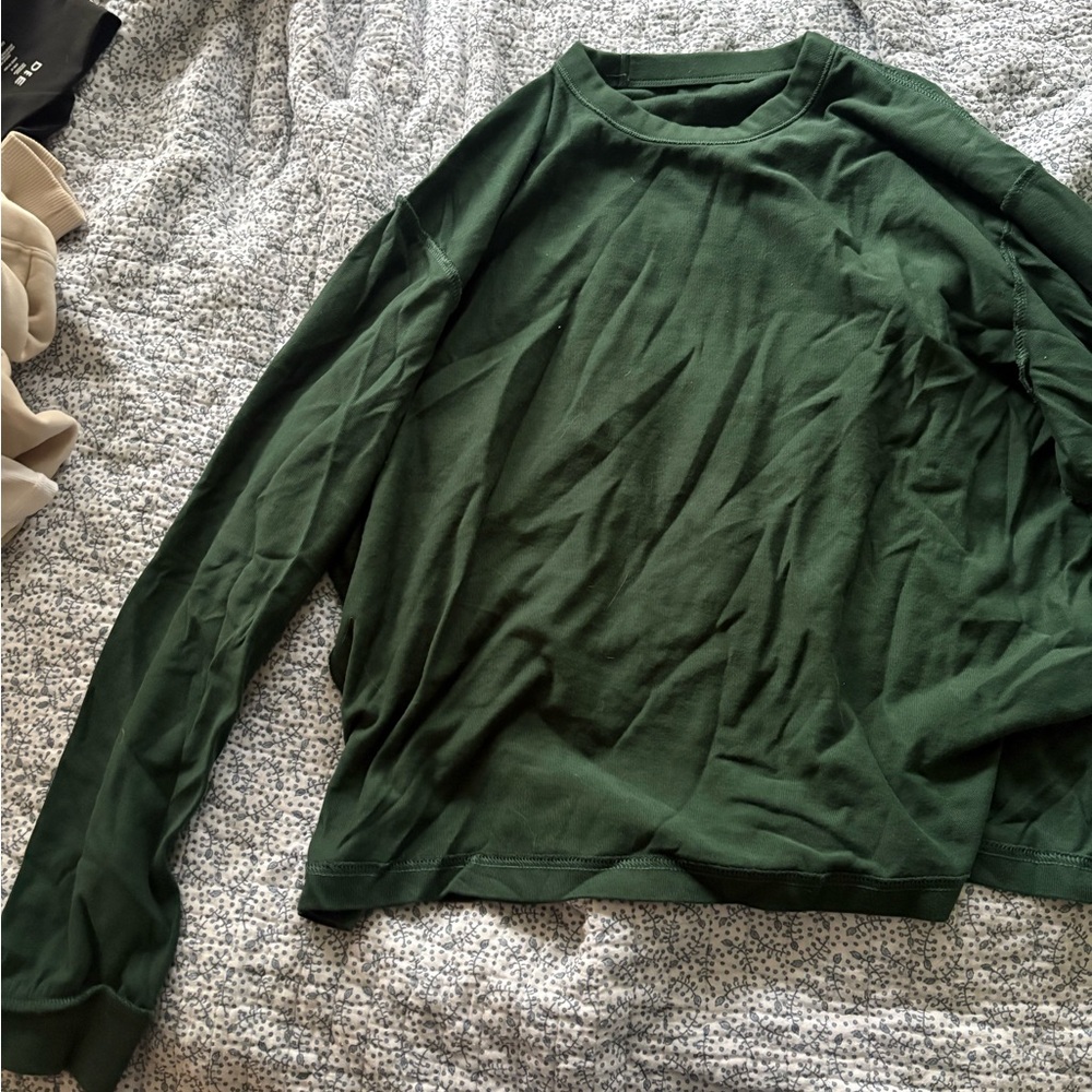 Green Long Sleeve Shirt